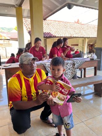 KEGIATAN RUTIN POSYANDU BANJAR DINAS KELOD KANGIN DAN BANJAR DINAS KELOD KAUH
